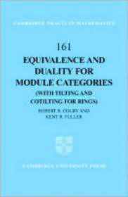 Equivalence and Duality for Module Categories with Tilting and 