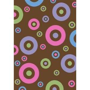  Concord Global Alisa Dots In Dots Brown   2 7 x 4 1 