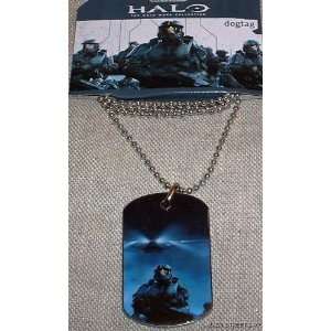 HALO Wars Double Sided Master Chief Metal DOG TAG
