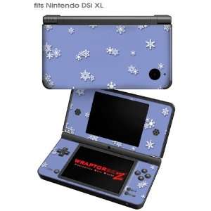 Nintendo DSi XL Skin   Snowflakes by WraptorSkinz