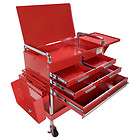 Arcan Red Powder Coated Steel Service Cart
