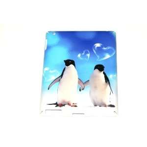  Color Painting Case for iPad 2 with Bright Color   Penguin 