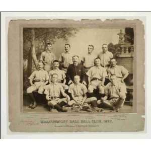  Reprint Williamsport Baseball Club, 1887, Hemphill, L 