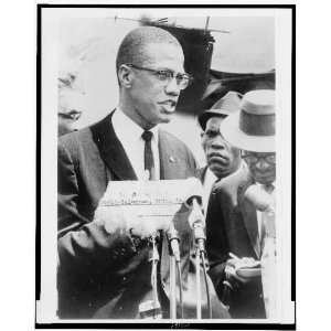  Malcolm X, National Airport, Washington, DC 1963