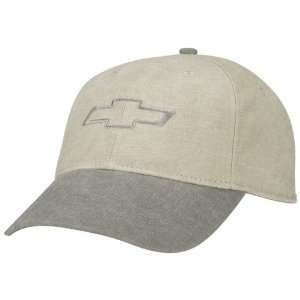  Chevy Bowtie Two Tone Sand Washed Hat 