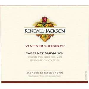  2008 Kendall Jackson Vintners Reserve Cabernet Sauvignon 