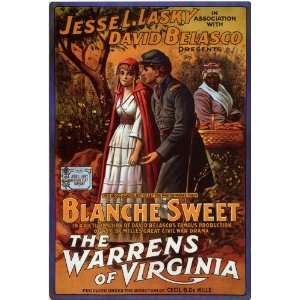  The Warrens of Virginia (1915) 27 x 40 Movie Poster Style 