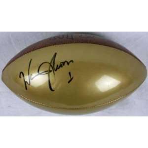 Autographed Warren Moon Ball   Authentic Jsa   Autographed Footballs 