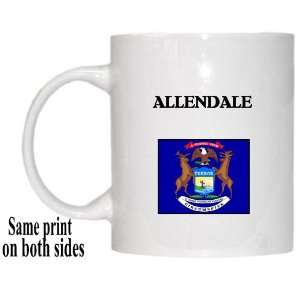  US State Flag   ALLENDALE, Michigan (MI) Mug Everything 