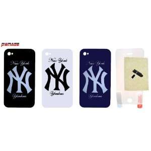  Yankees iPhone 4 & 4s Case + 4x Accessories (Pwnage) 