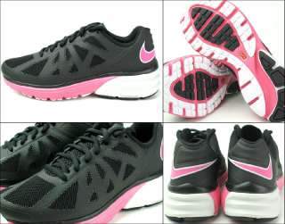 NIKE LUNARHAZE + WOMENS SIZE 7 running SHOES IPOD Ready plus Black 