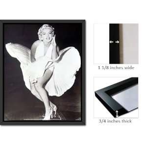  Framed Marilyn Monroe Legend Dress Blow Poster Fr16246 