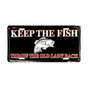  Keep the Fish License Plates Plate Tags Tag auto vehicle 