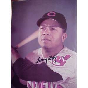  Larry Doby Cleveland Indians Signed In Person Autographed 