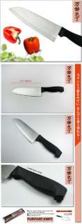 ABS Handle Santoku Vegetable Chooping Knife 6.2  