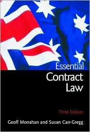   Contract Law, (187690531X), Geoff Monahan, Textbooks   