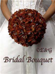 Bridal Wedding Bouquet Bouquets Flowers CHRISTIE BROWN  