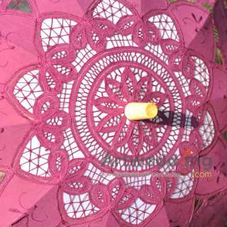 Cotton Lace Wedding Umbrella Parasols (Multi color for buyers options 