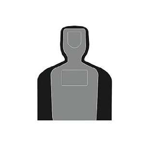   Scorer 24x42 Silhouette Per 100 (Targets & Throwers) (Paper Targets