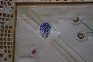 Original Art Deco Handkerchief/hankie in original box  