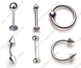 item no b10 gauge 18g 1mm total length with ball app 1cm ball size 3mm 