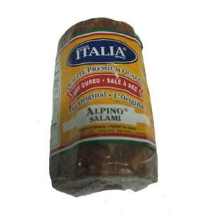 Alpino Salami Halves By Italia   4 Lbs  Grocery & Gourmet 