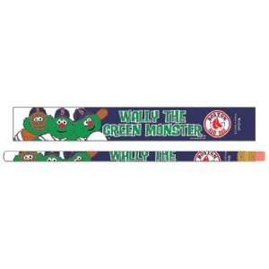  Boston Red Sox Wally The Green Monster 6PK Pencils Office 