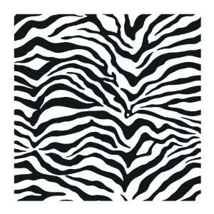   Just Kids KD1798 Zebra Skin Wallpaper, Black
