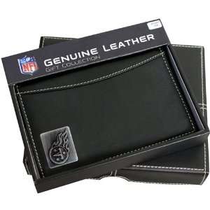  Tennessee Titans Leather Passport Holder With Metal Logo 