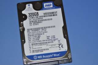 WD Scorpio Blue (WD3200BEVT) 320GB 2.5 Laptop SATA HDD for CQ60 CQ62 