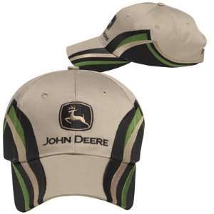  John Deere Tan/Black Graphic Hat