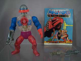 Roboto 100% Complete with Mini Comic Masters of the Universe MOTU He 
