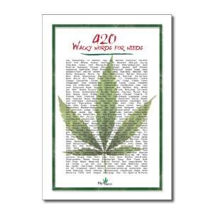  Funny Happy Birthday Card 420 Wacky Words Humor Greeting 