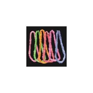  36 inch Long Two Tone Plastic Leis (12 Pack) Health 