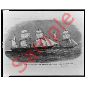   1864 captured Rebel Florida U.S. steamer Wachusett