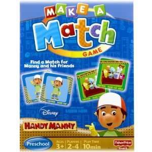  Make a Match Disney Handy Manny Maching Game Toys & Games