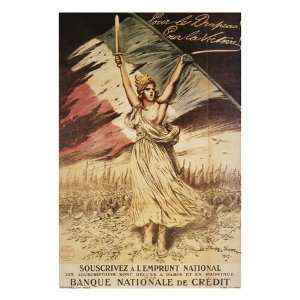  World War I French Poster Giclee Poster Print