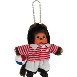  Monchhichi Sports Authority Rugby Keychain Toys & Games