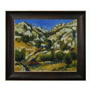  Art Reproduction Oil Painting   Renoir Paintings Rocky 