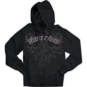  Scorpion Two Faced Hoodie   Small/Black Automotive