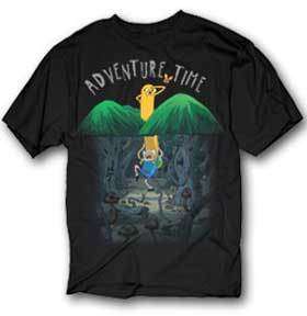 ADVENTURE TIME Spookey Foresty S M L XL tee t Shirt NEW  