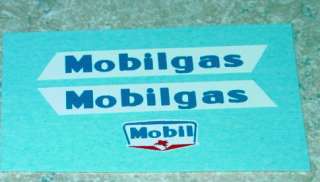 Matchbox #M8A Mobilgas Tanker Stickers MB M8A  