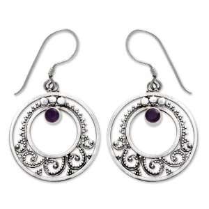  Amethyst chandelier earrings, Royal Princess Jewelry