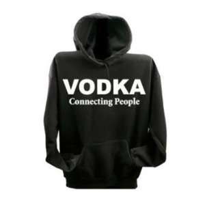  VODKA Connecting People Funny Cool Sweatshirt Hoodie XL 