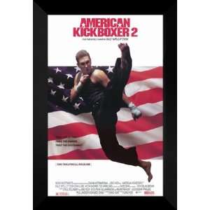  American Kickboxer 2 27x40 FRAMED Movie Poster   A 1993 