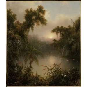   Johnson Heade   24 x 28 inches   South American River