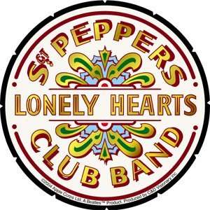  Beatles Sargeant Peppers lonely hearts club band STICKER 