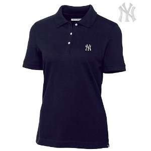  New York Yankees Womens Ace Polo by Cutter & Buck Sports 