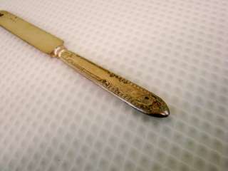 MFG. Co. Silver Plate Youth Butter Knife Antique  