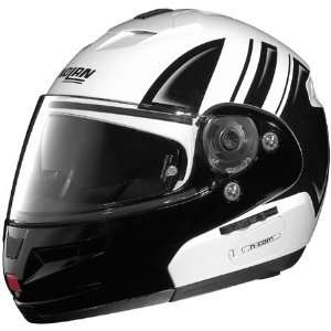  Nolan N103 N Com Motorrad Modular Helmet Small  White 